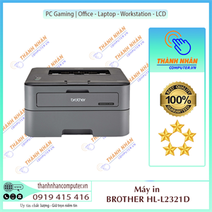 Máy In Laser Đen Trắng Đơn Năng Brother HL-L2321D