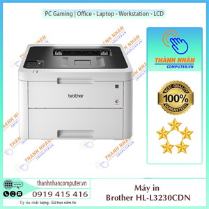 Máy in laser màu Brother HL-L3230CDN (In Duplex - In mạng)