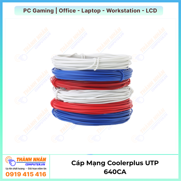 Cáp Mạng Coolerplus UTP 640CA Chính Hãng