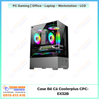 Case Bẻ Cá Coolerplus CPC-EX32B/EX32W Đen/Trắng Hàng Mới Chính Hãng