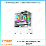 Case Bẻ Cá Coolerplus CPC-EX32B/EX32W Đen/Trắng Hàng Mới Chính Hãng