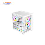 Case Bẻ Cá Coolerplus CPC-X34B/X34W (Đen/Trắng) New Chính Hãng