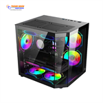 Vỏ Case Bể Cá CUBIC COOLERPLUS BL82/WT86 (Đen/Trắng) Chính Hãng