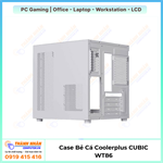 Vỏ Case Bể Cá CUBIC COOLERPLUS BL82/WT86 (Đen/Trắng) Chính Hãng