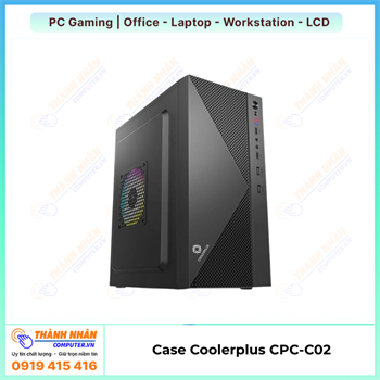 Vỏ Case COOLERPLUS CPC-C02 — Vỏ Micro-ATX nhỏ gọn