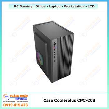 Vỏ Case COOLERPLUS CPC-C08 — Vỏ Micro-ATX Hàng Chính Hãng