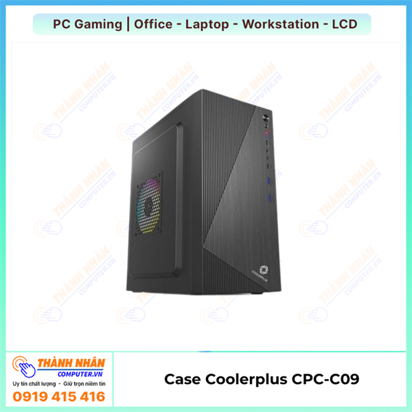 Vỏ Case COOLERPLUS CPC-C09 — Vỏ Micro-ATX M-Tower