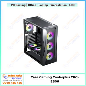 Case Máy Tính Gaming Coolerplus CPC-EB06 Chính Hãng