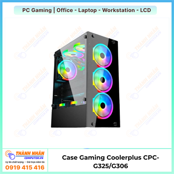 Case Gaming Coolerplus CPC-G325/G306 Chính Hãng ATX/ mATX/ ITX