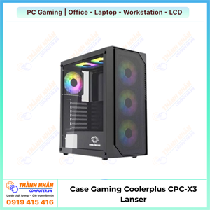 Case Gaming Coolerplus CPC-X3 Lanser EATX/ATX/ mATX/ ITX