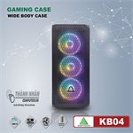 Case Gaming VSP KB04 Kính Cường Lực New 100%