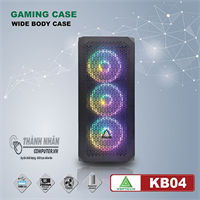 Case Gaming VSP KB04 Kính Cường Lực New 100%
