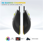 Chuột Gaming Coolerplus Champion X6 LED RGB Lightsync New