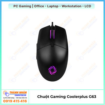 Chuột gaming có dây G63 LED RGB Lightsync Switch gaming OMRON New