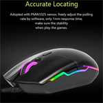 Chuột gaming có dây G63 LED RGB Lightsync Switch gaming OMRON New
