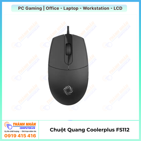 Chuột có dây FS112 - CoolerPlus hàng mới chính hãng