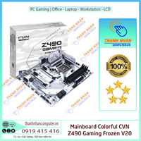 Mainboard Colorful CVN Z490 GAMING FROZEN V20 (Intel Z490, Socket 1200, ATX, 4 khe RAM DDR4) New Fullbox