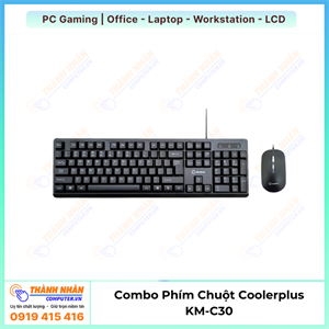 Combo Phím Chuột Coolerplus KM-C30 Chính Hãng