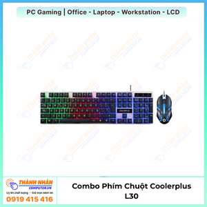 Combo Phím Chuột Coolerplus L30 Chính Hãng