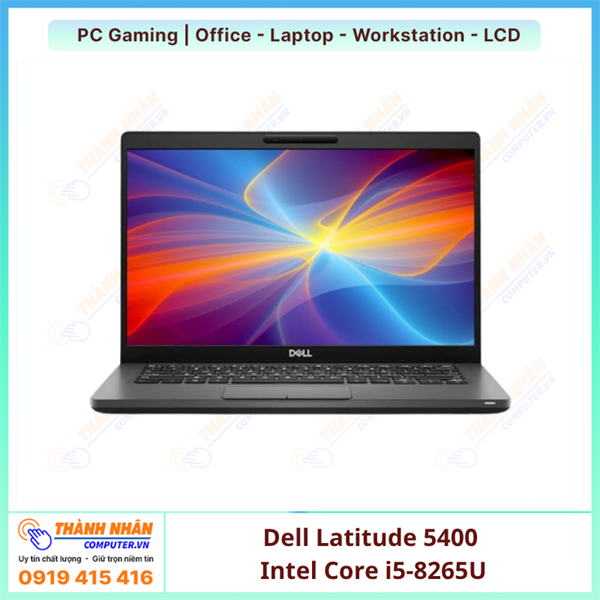 Laptop Dell Latitude 5400 Core i5-8265U | Ram 8GB | SSD 256GB | 14.0 FHD [QSD]