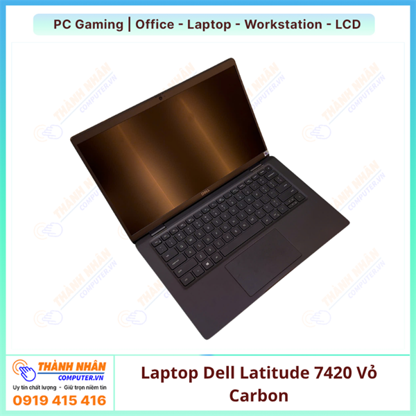 Laptop Dell Latitude 7420 i5-1145G7 Ram 8Gb SSD 256GB Vỏ Carbon [QSD]
