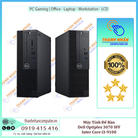 Máy Tính Để Bàn Dell Optiplex 3070 SFF,Inter Core i3-9100 New Full Box