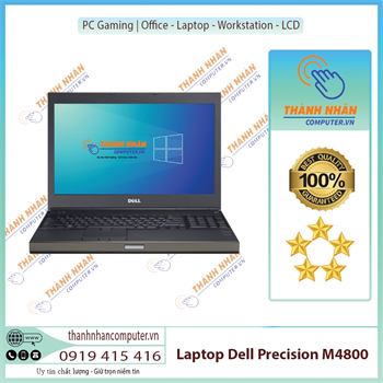 Dell Precision M4800 - i7 4810MQ Ram 8GB SSD 256GB 15.6" Full HD Nvidia Quadro K2100M