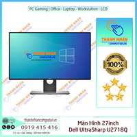 Màn Hình LCD Dell Ultrasharp U2718Q (27"/4K/IPS/DP+HDMI/350cd/M²/60Hz/5ms) Like New 99%
