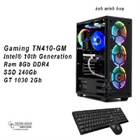 Máy bộ Gaming TN410-GM Intel® 10th Generation Ram 8Gb SSD 240Gb mới 100% Bảo Hành 36 Tháng