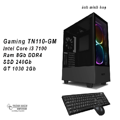Máy bộ Gaming TN110-GM Intel® 7th Generation Ram 8Gb SSD 240Gb mới 100% Bảo Hành 36 Tháng