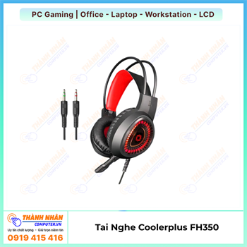 Tai nghe có dây COOLERPLUS FH350 Hàng mới fullbox