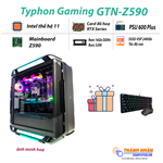 Máy bộ Typhon Gaming GTN-Z590 Intel thế hệ 11 Ram 16Gb SSD M2 NVME 256Gb + HDD 1TB RTX Series 12Gb New 100% Bảo hành 36 tháng
