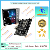 Mainboard GALAX H510M (Intel H510 / Socket 1200 / m-ATX / DDR4 x 2) New Fullbox