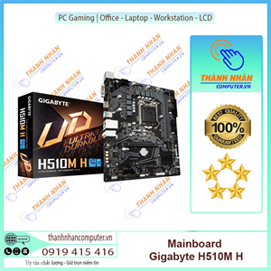 Mainboard Gigabyte GA-H510M H (LGA 1200 - uATX - DDR4) New Fullbox