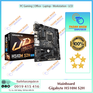 Mainboard Gigabyte GA-H510M S2H (LGA 1200 - uATX - DDR4) New Fullbox