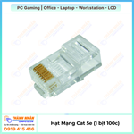 Hạt mạng RJ45 Cat5e 100c/túi