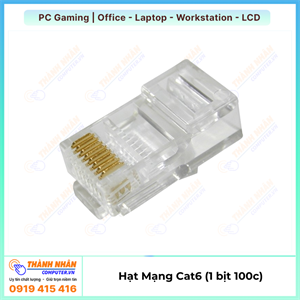 Hạt Mạng Cat6 (1 bịt 100c)