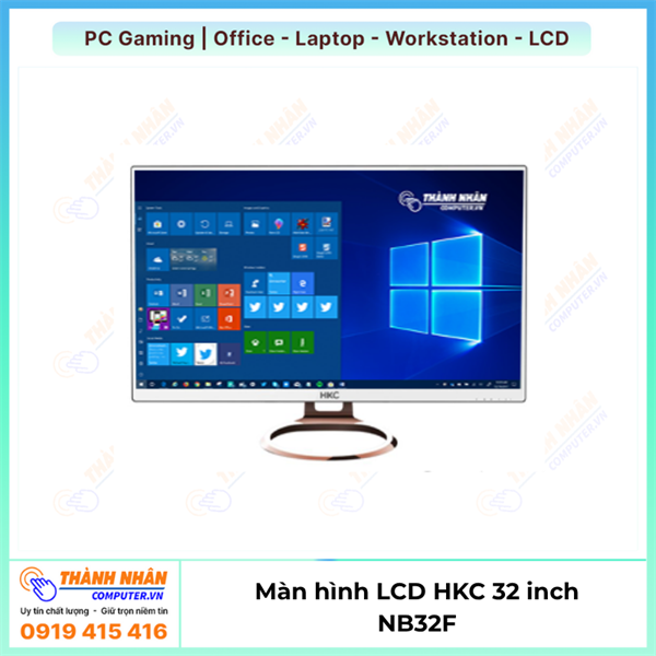 Màn hình LCD HKC  NB32F (IPS | 32 inch | FHD | 60Hz) Like new