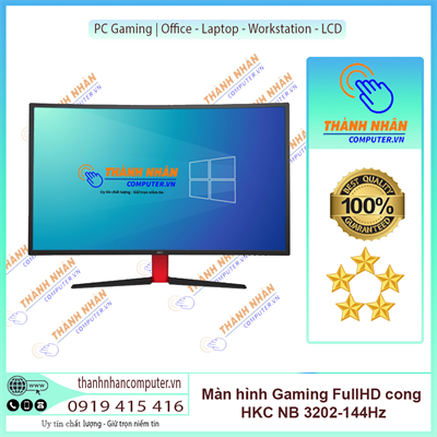 Màn hình cong Gaming FullHD HKC NB3202 32" VA 144Hz - New 98%
