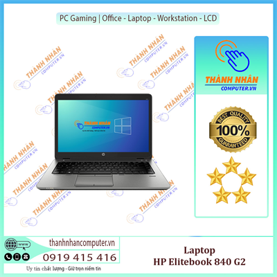 Hp Elitebook 840 G2 - i5 5300 / 4GB / SSD 120GB / 14"