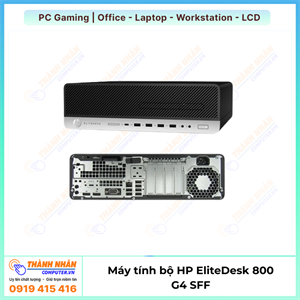 Máy tính bộ HP EliteDesk 800 G4 SFF Intel Core thế hệ 8 và thế hệ 9 - Máy bộ cho văn phòng