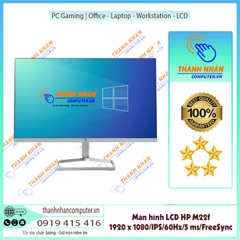 Màn hình LCD HP M22f (1920 x 1080/IPS/60Hz/5 ms/FreeSync)