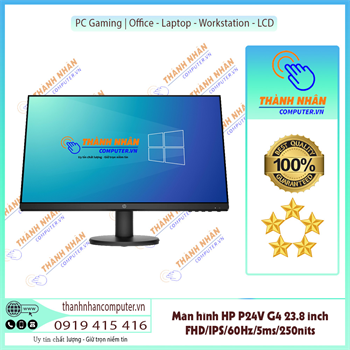 Màn hình HP P24V G4 (23.8 inch/FHD/IPS/60Hz/5ms/250nits/HDMI+VGA)