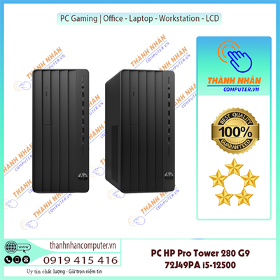 PC HP Pro Tower 280 G9 72J49PA i5-12500/8GB/256GBSSD/ Win11/ USB K&M