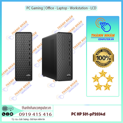 PC HP S01-pF20 I3/i5/i7 (4*3.3)/8GD4/256GSSD/WLac/BT4.2/KB/M /W11SL/ĐEN