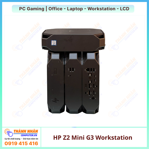 HP Z2 Mini G3 Workstation (Xeon E3 1270 V6| 8GB Ram | SSD NVME 256Gb | VGA M620)