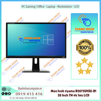 Màn hình LCD iiyama B2875UHSU-B1 28 Inch TN 4k 1ms New 98% 
