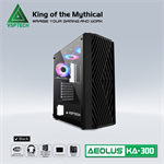 Thùng máy Case VSPTech KA-300 Mid Tower (Đen - Xanh - Hồng - Trắng) New FullBox