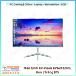 Màn hình KV-Vison KVG24120FL -  Đen |Trắng 24 inch, 120Hz, FHD, IPS, Phẳng