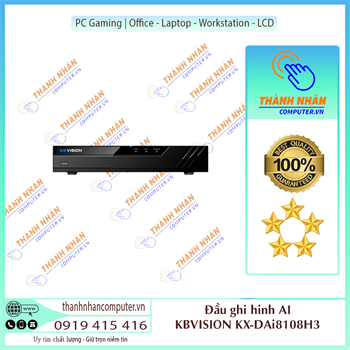 Đầu ghi DVR AI 8 kênh KBVISION KX-DAi8108H3 New Fullbox